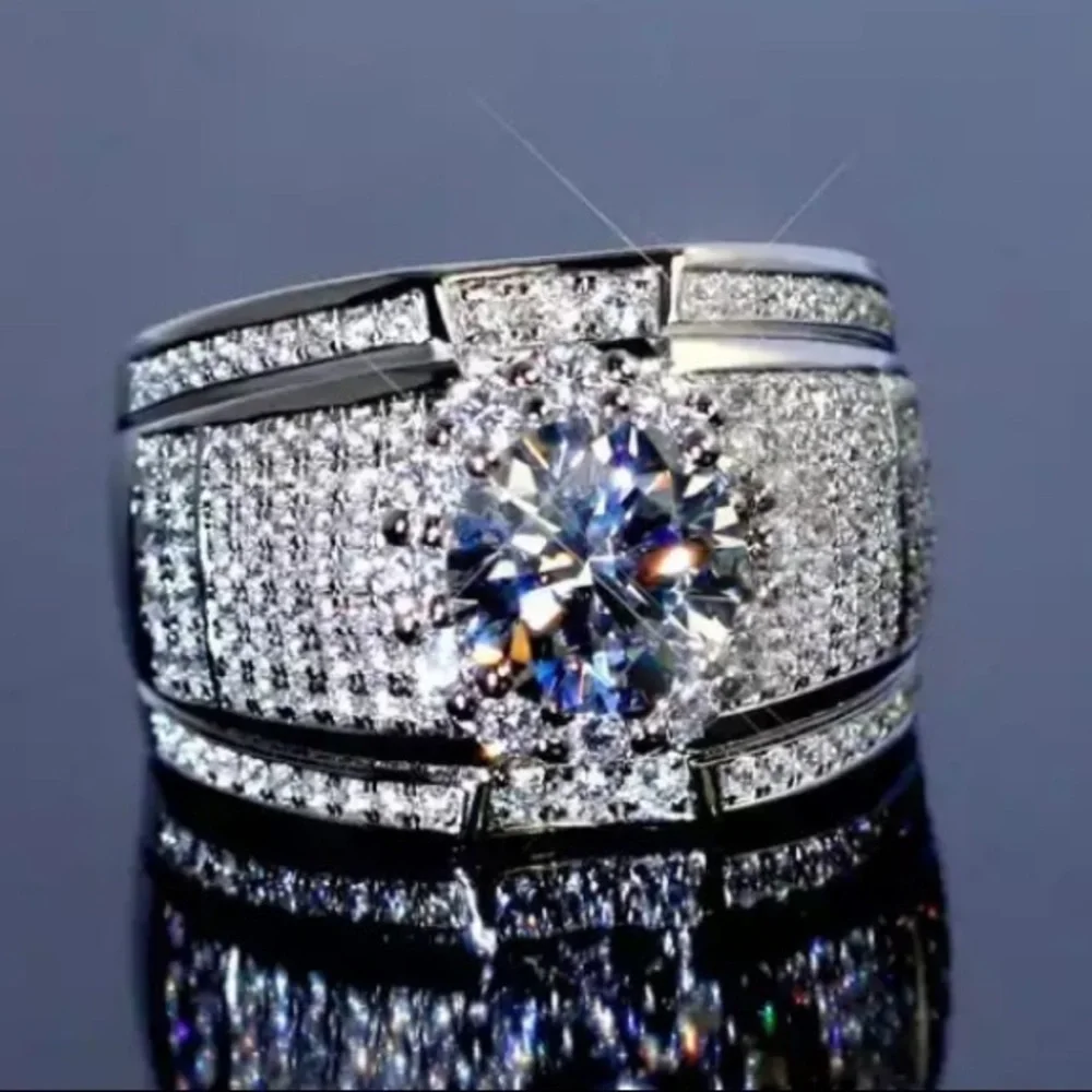 NEW Sterling Plata Diamond 💍 Ring